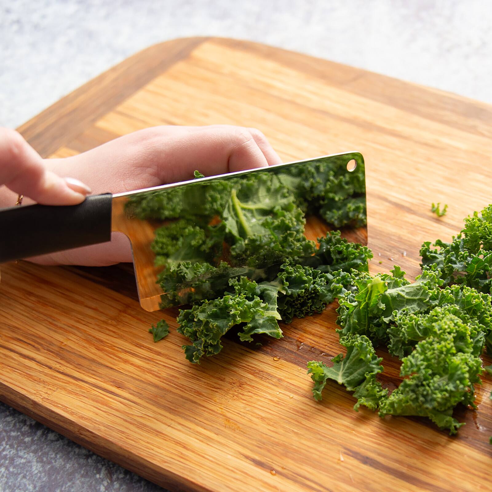 Alt View 4. Rada - 5.25 Inch Chef's Dicer Knife, Black Handle - Black.