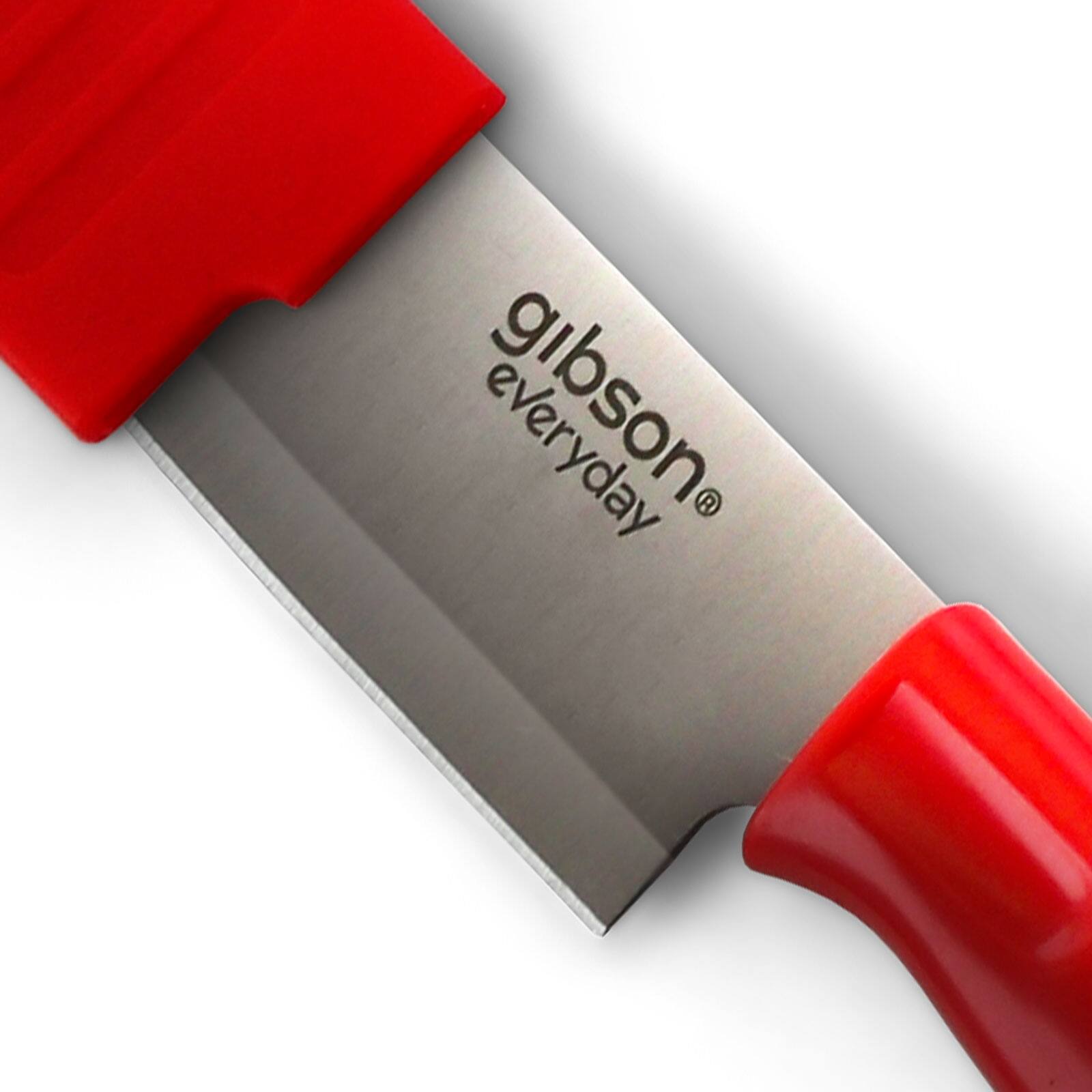 Alt View 3. Gibson - Gibson Everyday Grantville 4 Piece 6 Inch Santoku Knife with Sheath in Assorted Colors - Assorted.