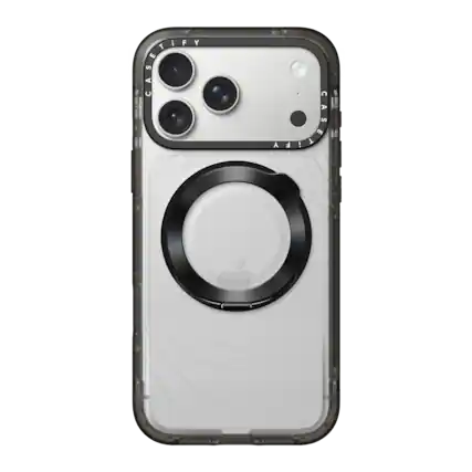 Front. CASETiFY - Force Stand Case MagSafe Compatible for Apple iPhone 18 Pro Max and 17 Pro Max Devices - Mist.