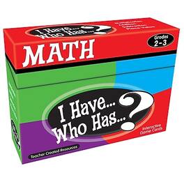 Teacher Created Resources - I Have, Who Has Math Game, Grade 2-3 (TCR7818) - Multicolor
