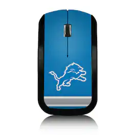 Keyscaper - Detroit Lions Stripe Wireless Mouse - Wireless - Multicolor