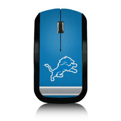 Front. Keyscaper - Detroit Lions Stripe Wireless Mouse - Multicolor.