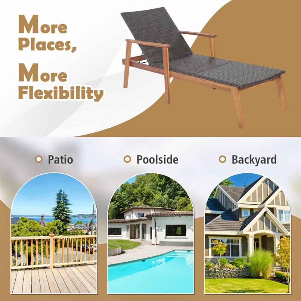 More Places, More Flexibility

- Patio
- Poolside
- Backyard