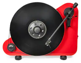 Pro-Ject - VT - E - BT R - Vertical Turntable - Gloss Red