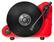 Front. Pro-Ject - VT - E - BT R - Vertical Turntable - Gloss Red.