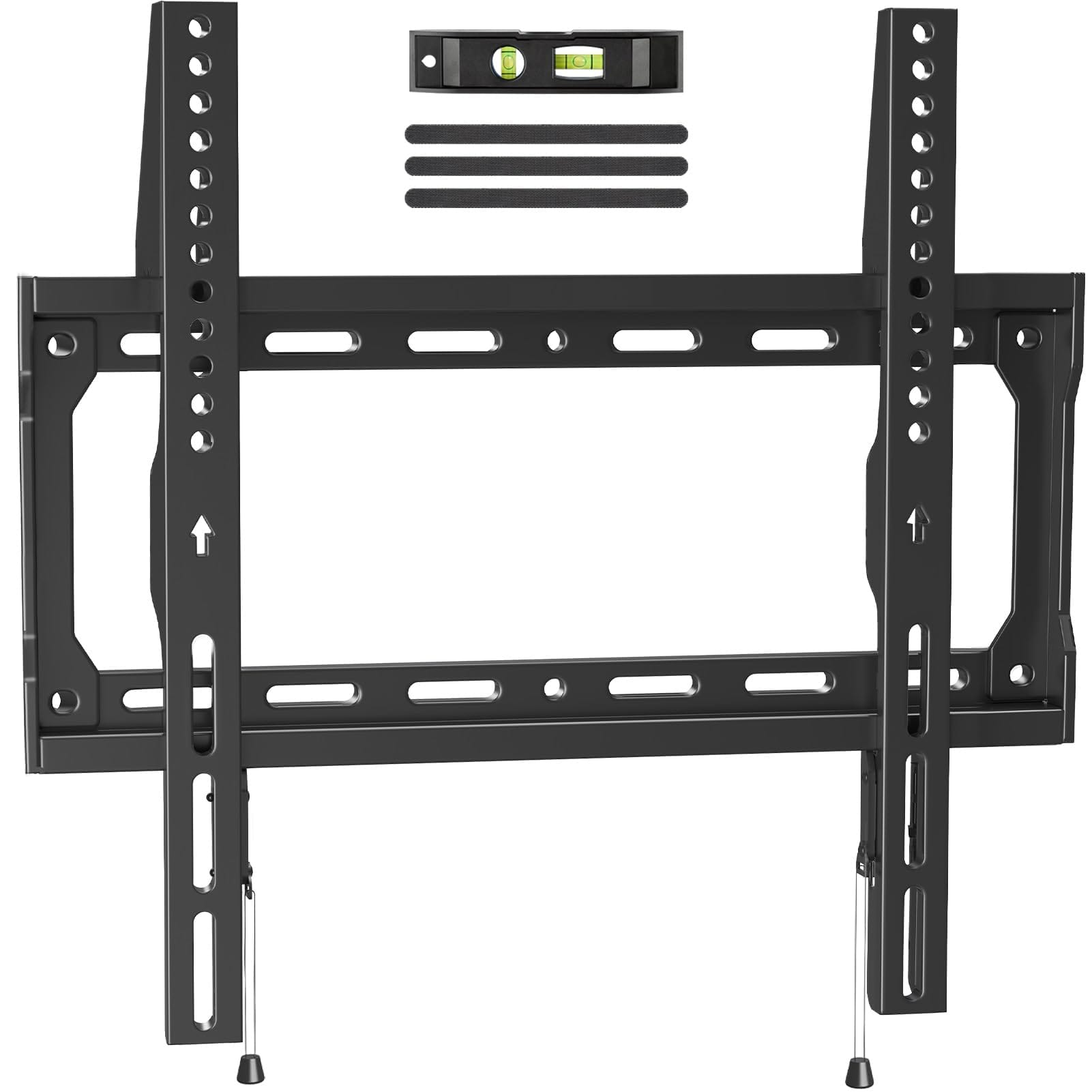 Dazzed Corner - Ultra Slim Fixed TV Wall Mount for 26-60'' TVs, Low Profile, VESA 400x400 - Black