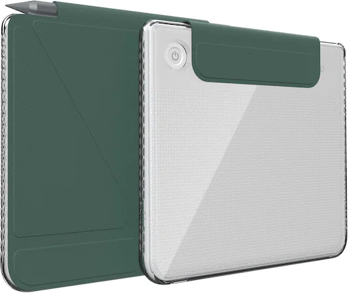 Front. TUDIA - TUDIA M-Flip V2 for Kobo Libra Colour Case | Fits with/Without Stylus - Pine - Pine.