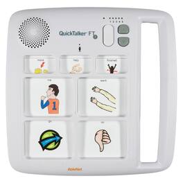 AbleNet - QuickTalker FeatherTouch 7 - White