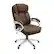 Front. CorLiving - Executive Office Chair - Brown.