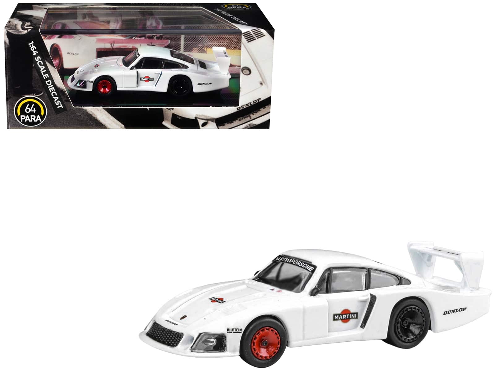 "Porsche 935/78 Moby Dick ""Martini Racing"" White 1/64 Diecast Model Car by Paragon" price history on PriceWatchPro