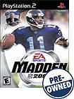 Front Detail. Madden NFL 2002 — PRE-OWNED - PlayStation 2.