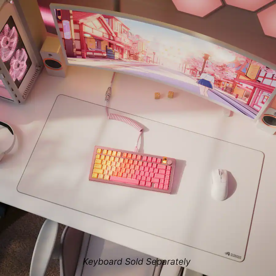 Glorious GPBT Gradient Universal Keycap Set Compatible with Most 100% ...