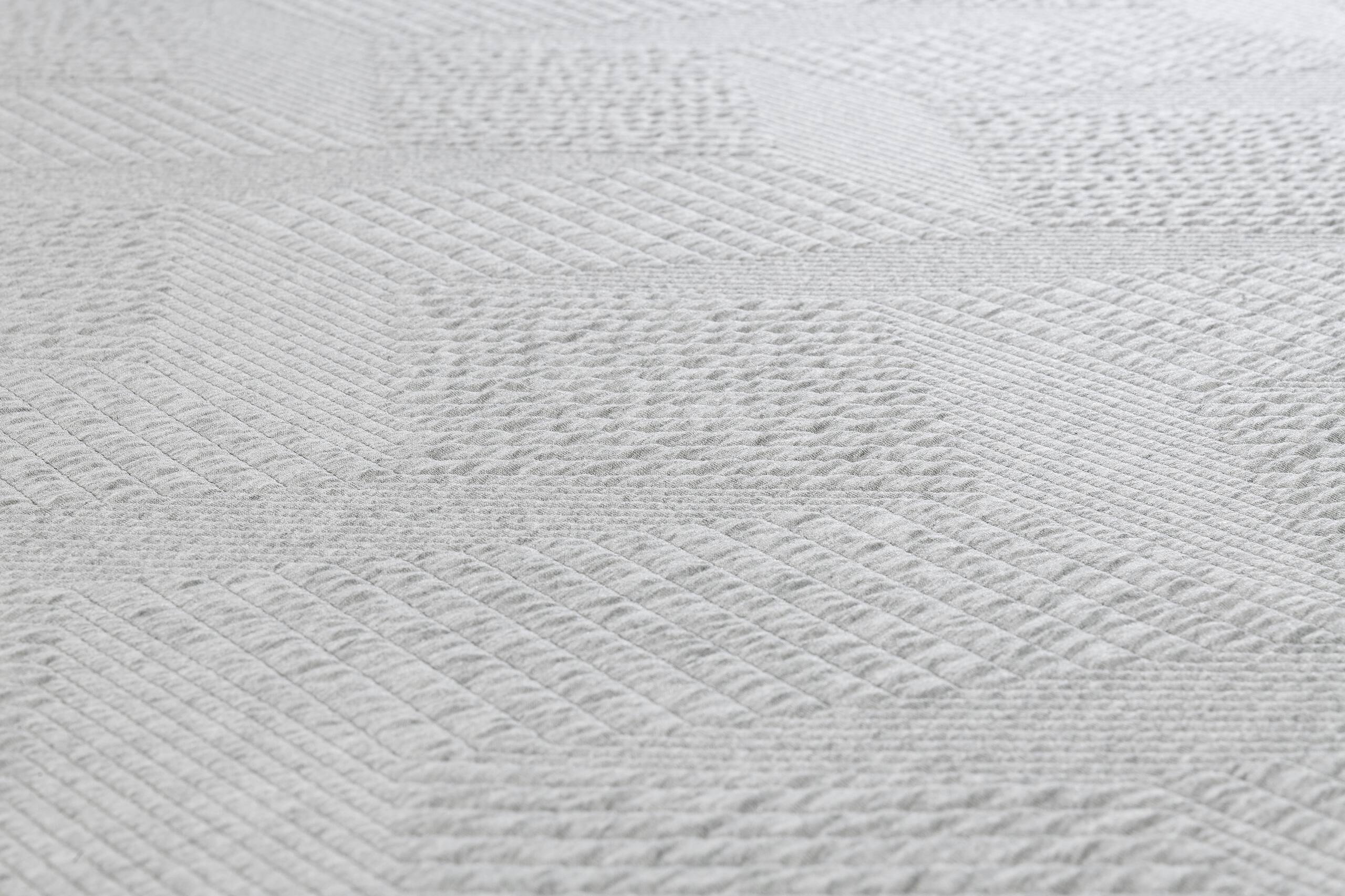 Alt View 3. Bestier - 14 Inch Twin Size Gel Memory Foam Mattress, Breathable Design, High-Density Pressure Relief Support - Grey.