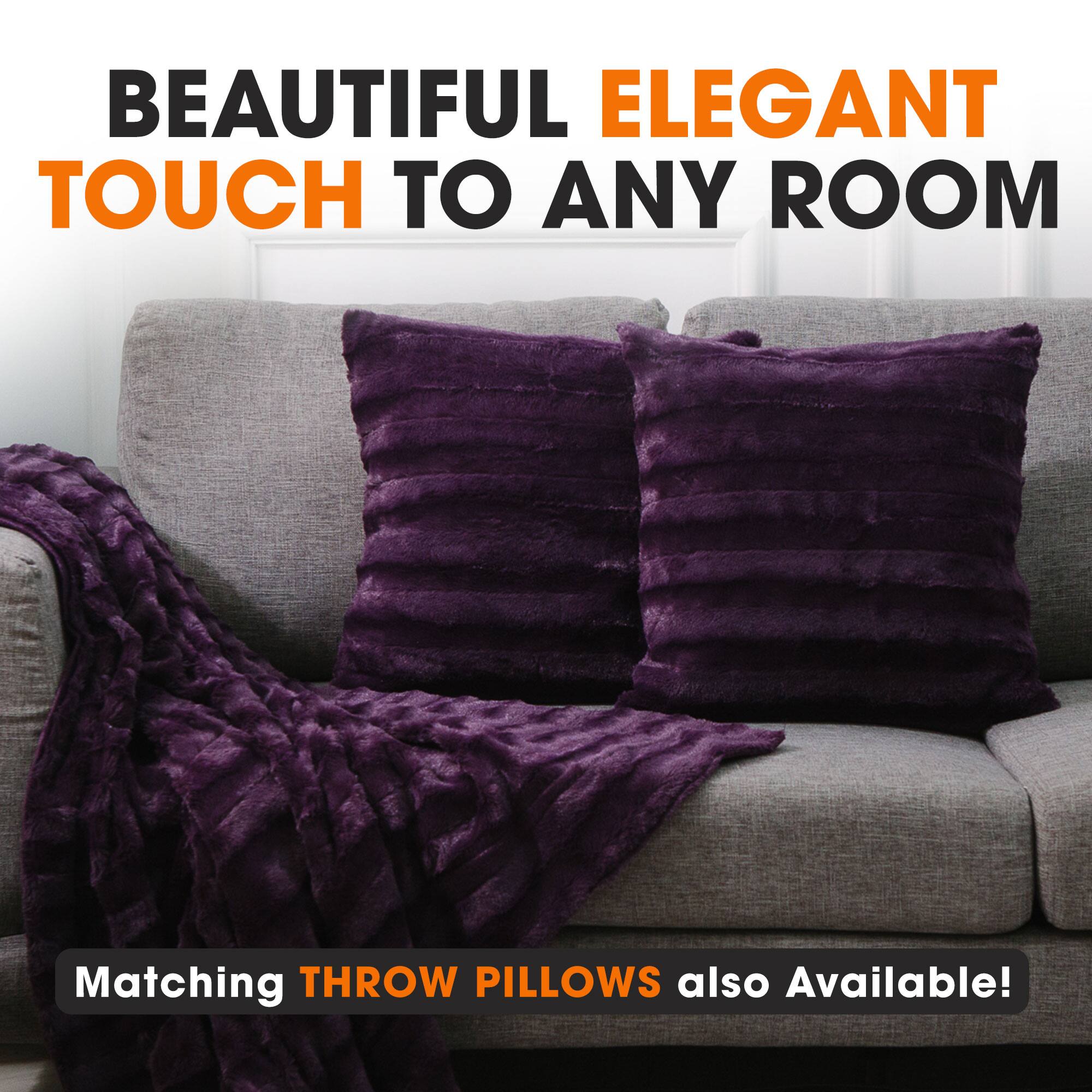 BEAUTIFUL ELEGANT TOUCH TO ANY ROOM

Matching THROW PILLOWS also Available!