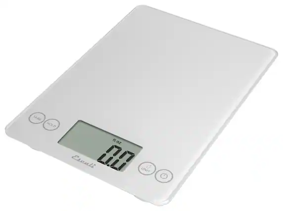 Angle. Escali - Arti 157 Digital Food Scale - White.