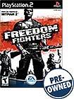Front Detail. Freedom Fighters — PRE-OWNED - PlayStation 2.