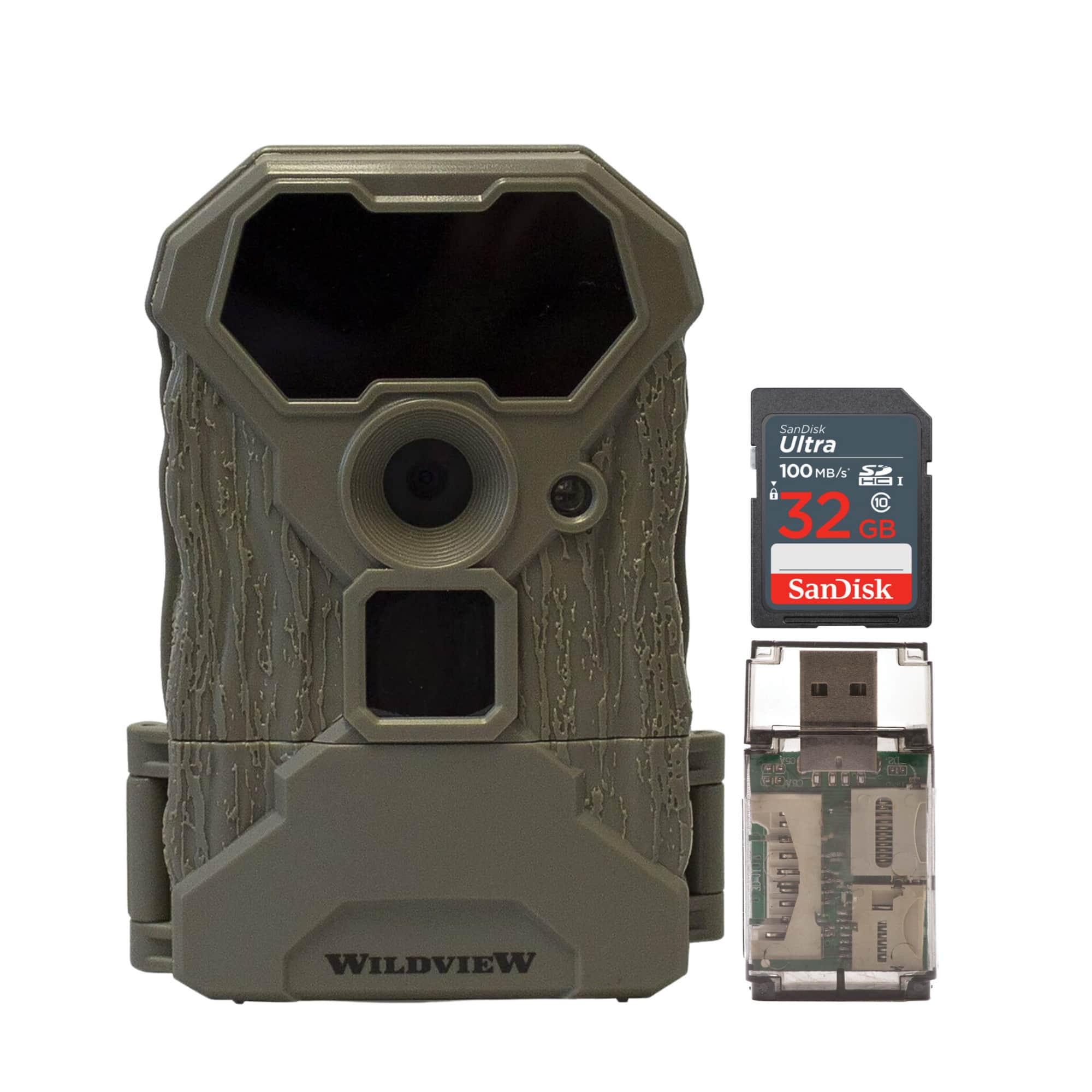 Stealth Cam - Wildview 12 Megapixel Infrared Trail Camera with Memory Card Bundle