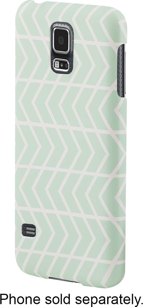 Front. Dynex™ - Case for Samsung Galaxy S 5 Cell Phones - Teal.