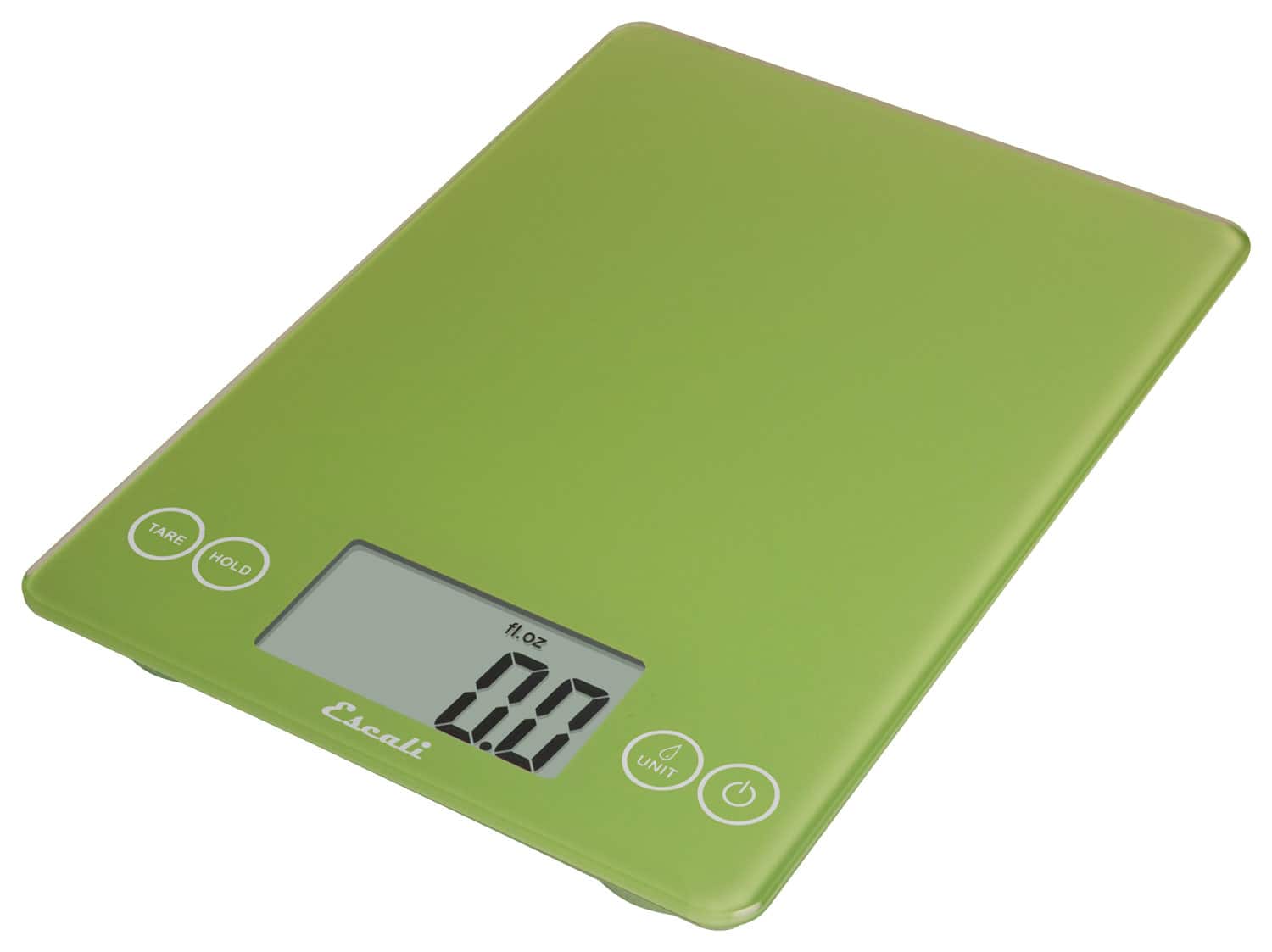 Angle. Escali - Arti 157 Digital Food Scale - Key Lime Green.