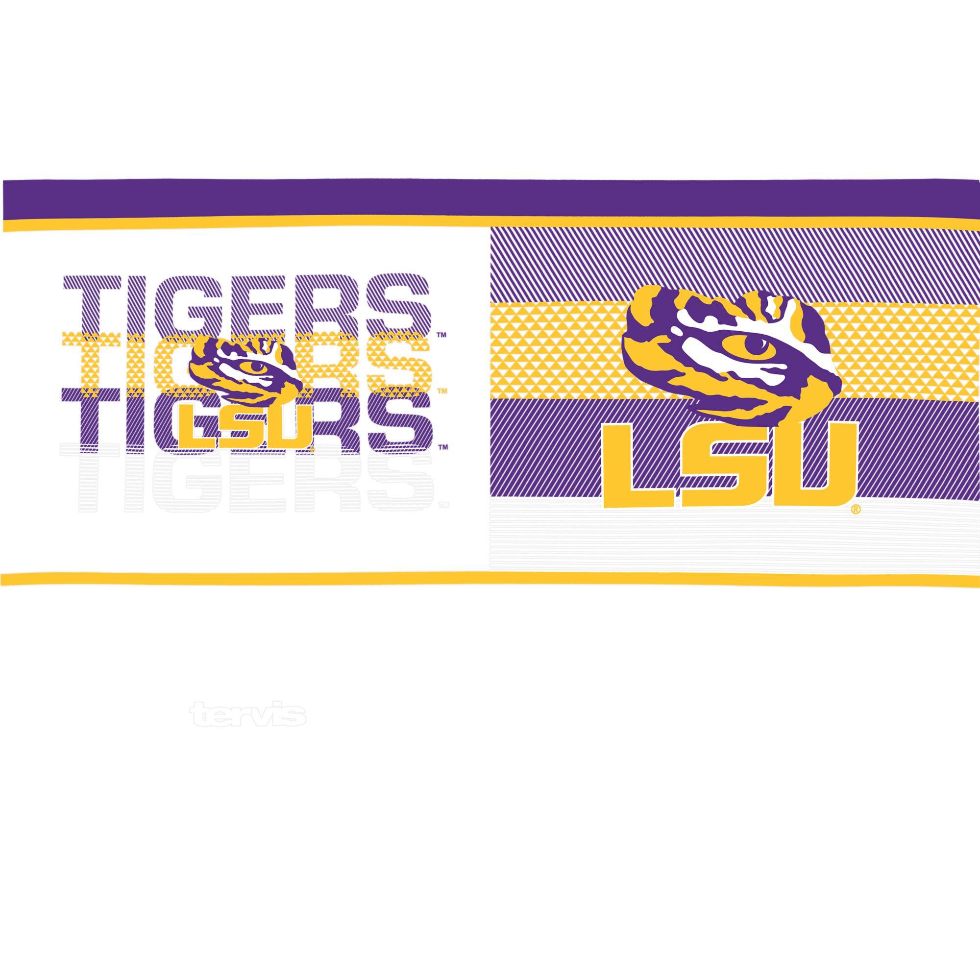 TIGERS  
TIGERS  
TIGERS  

LSU  

tervis