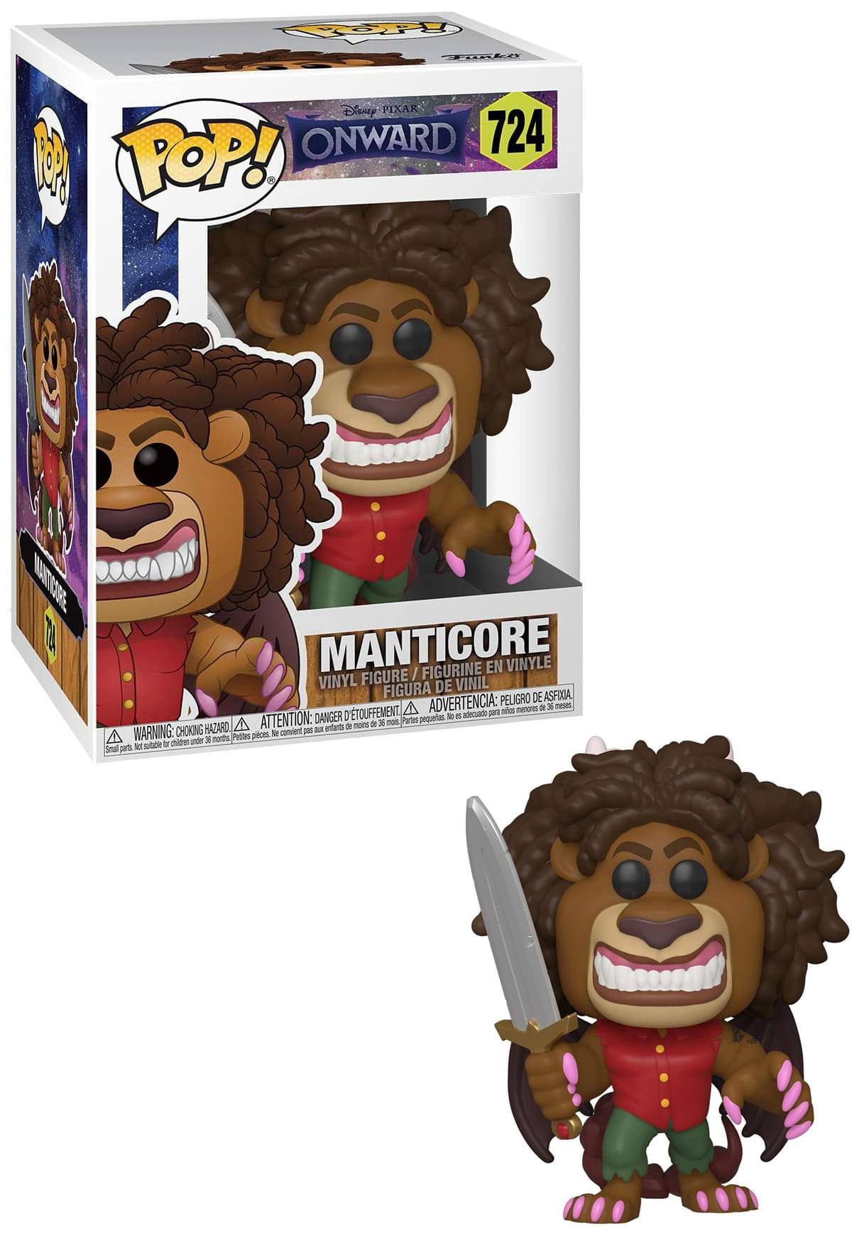 Disney - Onward Funko POP Vinyl Figure | Manticore - Brown