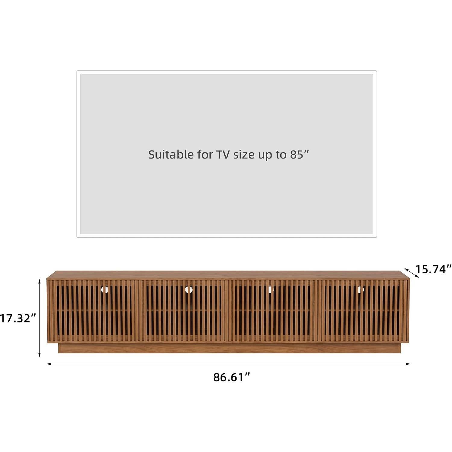 Suitable for TV size up to 85"

15.74"

17.32"

86.61"