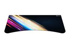 Front. Arozzi - Arozzi Arena Full-Surface, Interchangeable, Water-Resistant, and Washable Mouse Pad with Stitched Edges - D011 Light - Black.