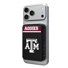 Keyscaper - Texas A&M Aggies Endzone Plus Wireless Power Bank - Multicolor