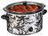 Angle. Hamilton Beach - 3-Quart Slow Cooker - Black/Silver.