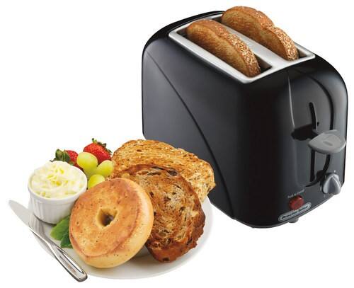 Angle. Proctor Silex - 2-Slice Toaster - Black.