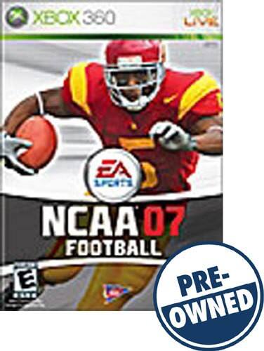 Customer Reviews: NCAA Football 07 — PRE-OWNED Xbox 360 15203 - Best Buy