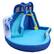 Left Zoom. Banzai - Surf N' Splash Water Park, Inflatable Outdoor Backyard Water Slide Splash Toy.