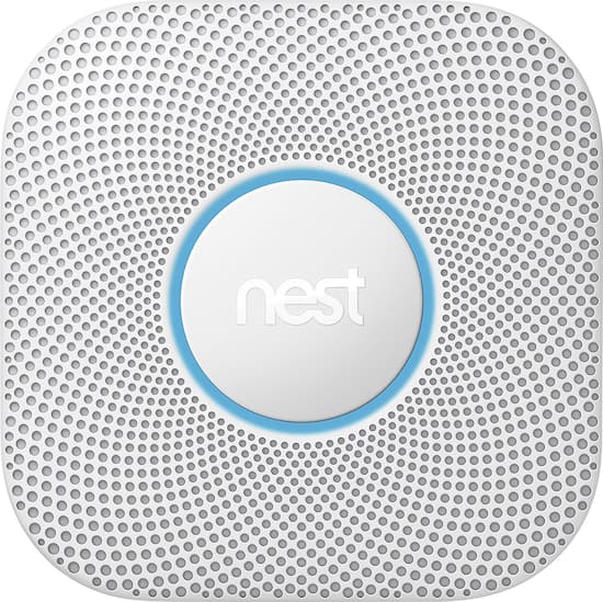 Google Nest Protect 2nd Generation Battery Smart Smoke Carbon Monoxide Alarm White S3000bwes Best Buy