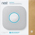 Alt View Zoom 12. Google - Nest Protect 2nd Generation (Battery) Smart Smoke/Carbon Monoxide Alarm - White.