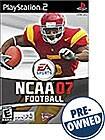 Front Detail. NCAA Football 07 — PRE-OWNED - PlayStation 2.