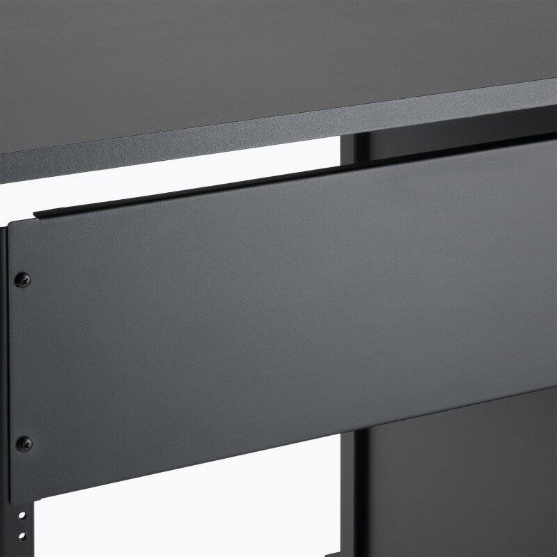 Alt View 6. On Stage Stands - On-Stage Blank Rack Panel, 4U (RPB4000) - Black.