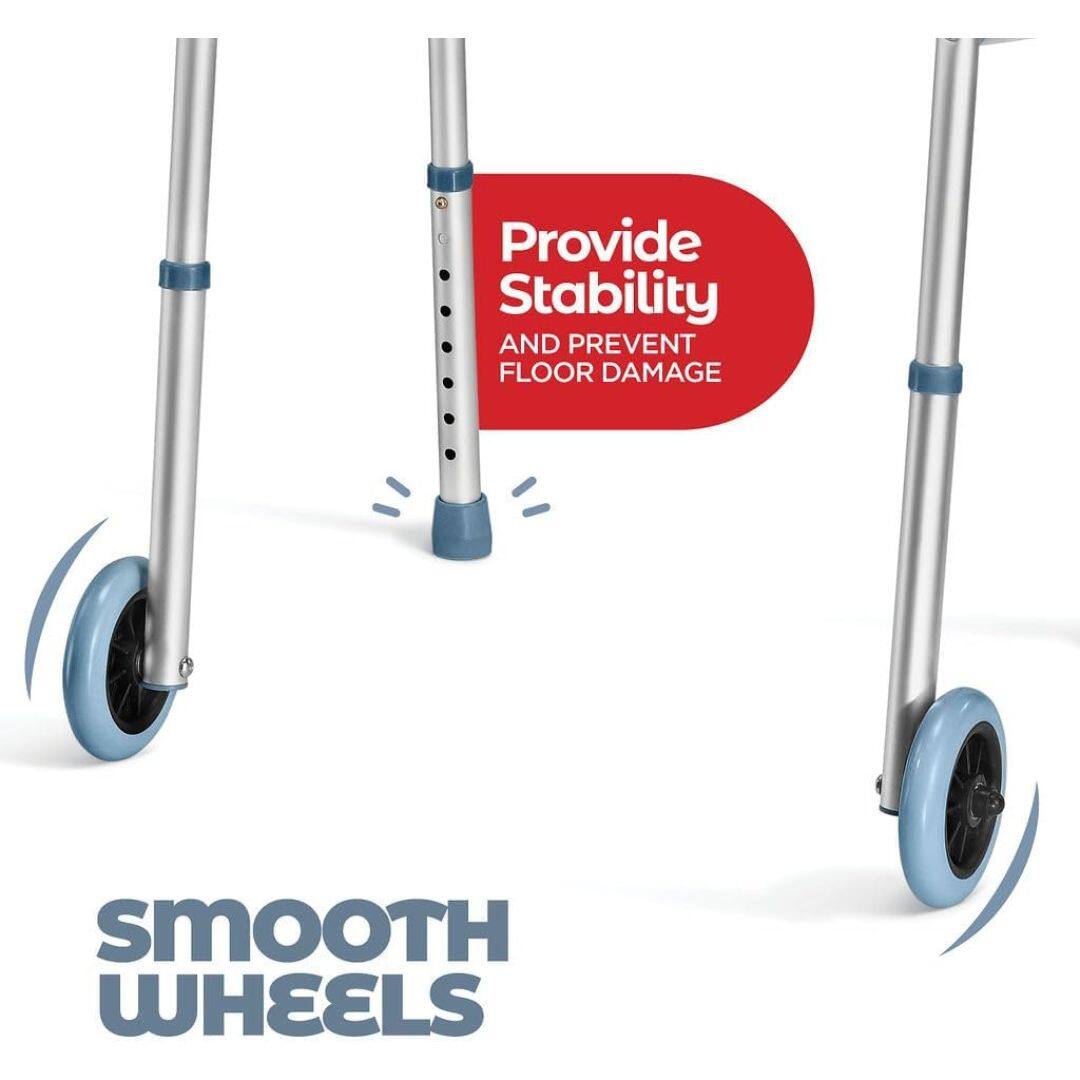 Provide Stability  
AND PREVENT FLOOR DAMAGE  

SMOOTH WHEELS