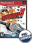 Front Detail. Burnout 3: Takedown Greatest Hits — PRE-OWNED - PlayStation 2.