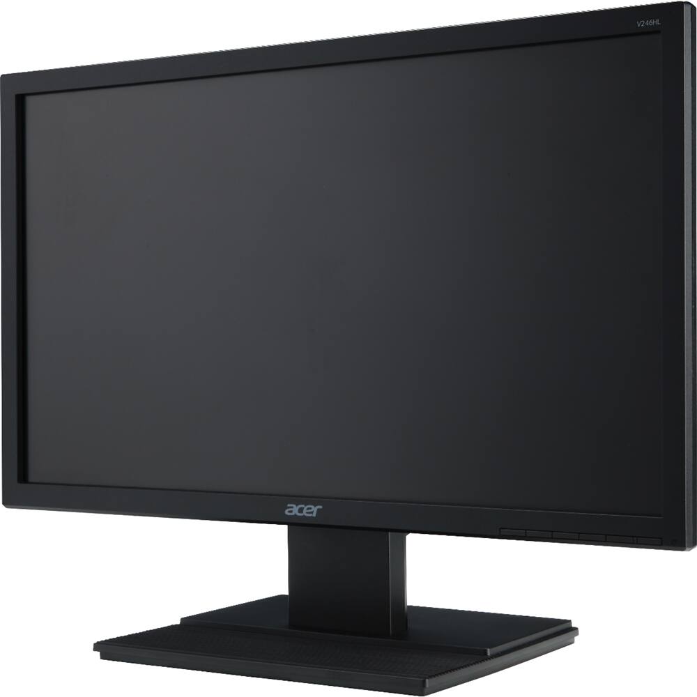 Best Buy Acer 24" LED HD Monitor Black V246HLBMID