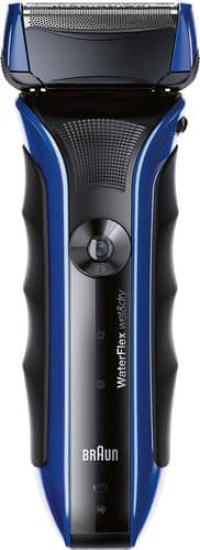 Braun - WaterFlex Solo Shaver - Blue/Black-Angle_Standard 