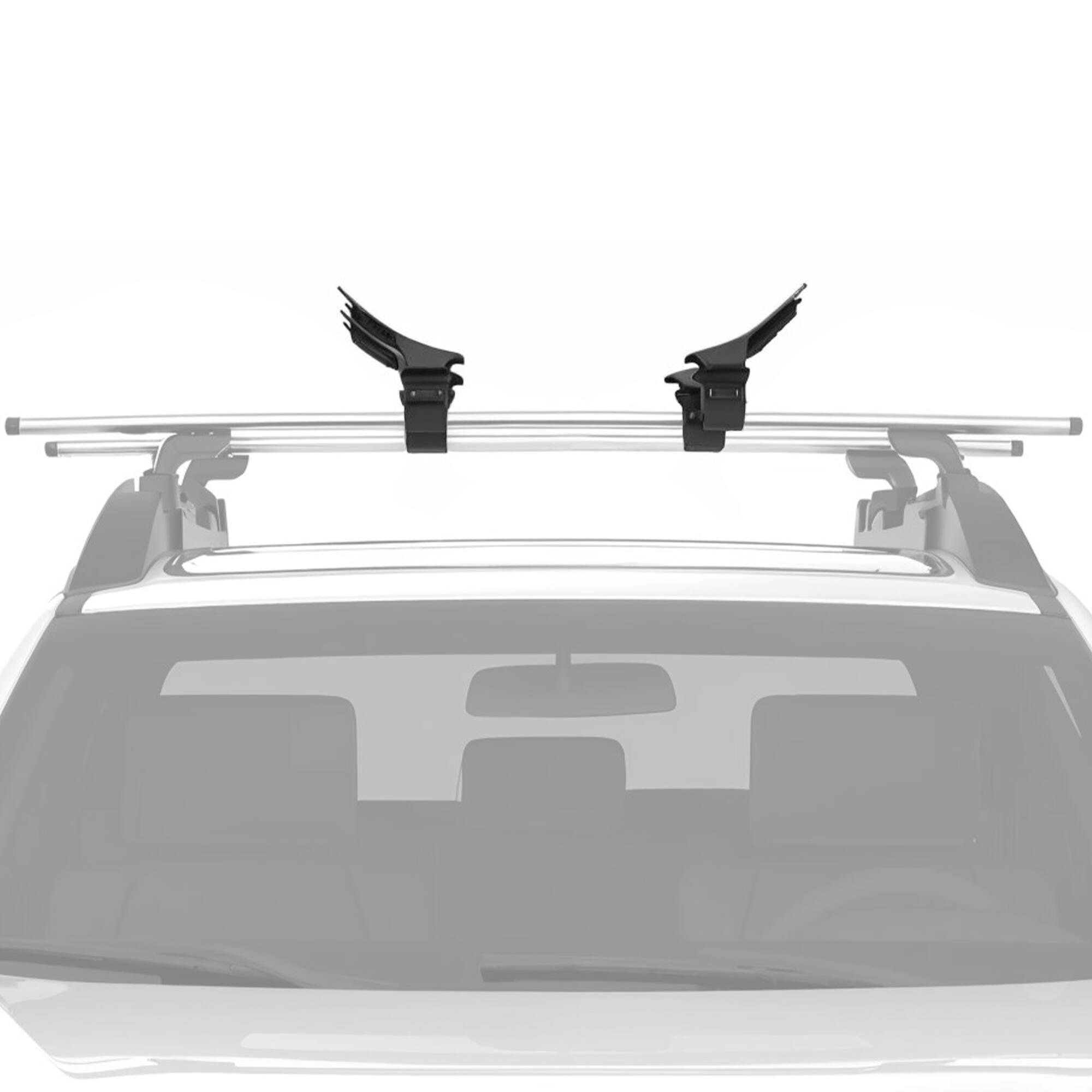 Alt View 1. Yakima - Yakima Premium DeckHand Vehicle Roof Rack Saddle Mount for Kayak or Small Boat - Black.