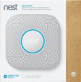 Alt View Zoom 12. Google - Nest Protect 2nd Generation Smart Smoke/Carbon Monoxide Wired Alarm - White.