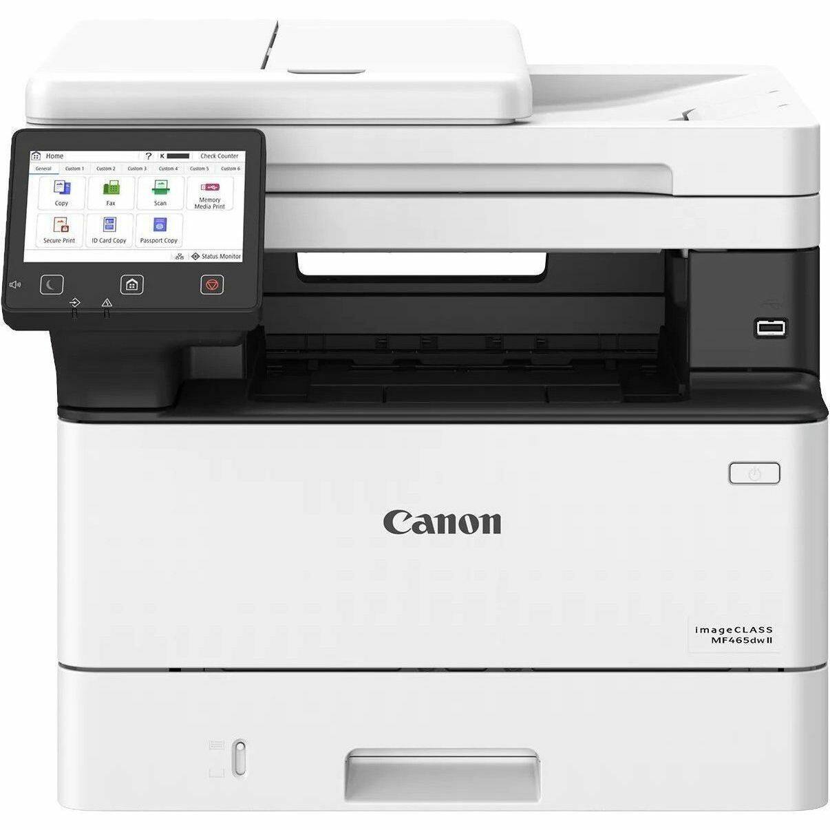 Canon ImageCLASS MF465dw II

Home
General
Copy
Fax
Scan
Memory Access Print
Secure Print
ID Card Copy
Passport COPY
Status Monitor

Check Counter
Toner & Ink
Memory Access Print