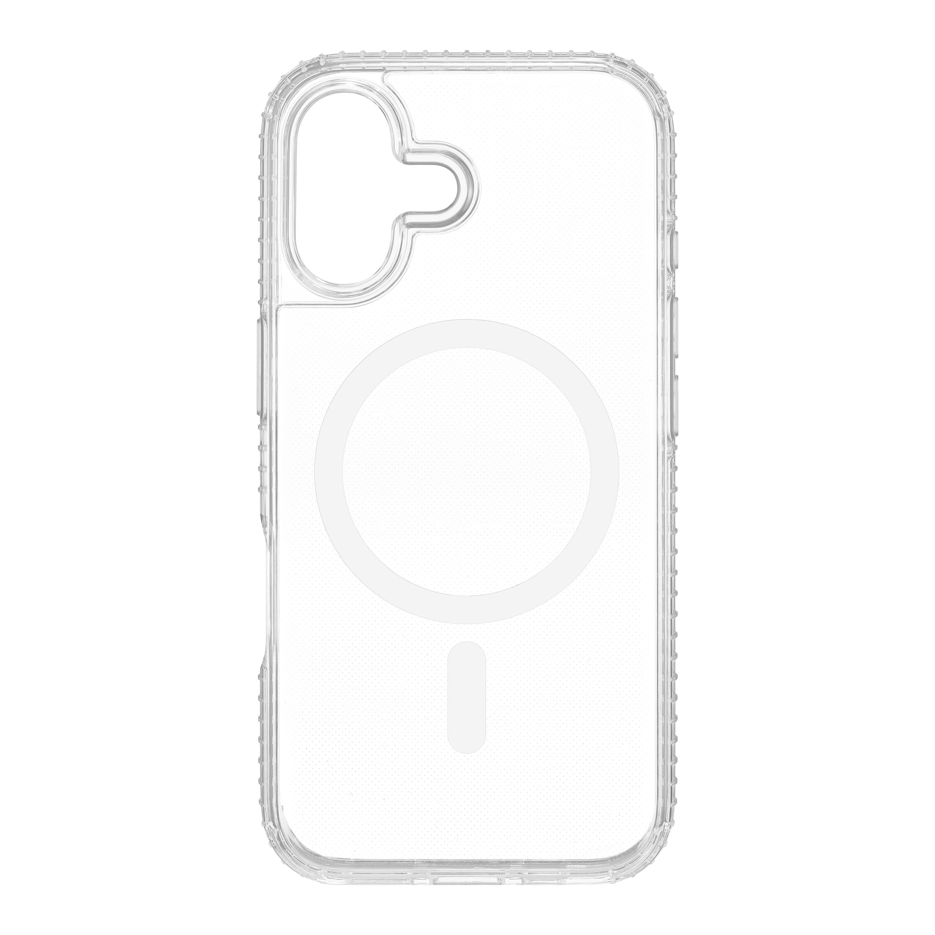 Alt View 18. Insignia™ - Hard-Shell Case with MagSafe for iPhone 16 - Clear.