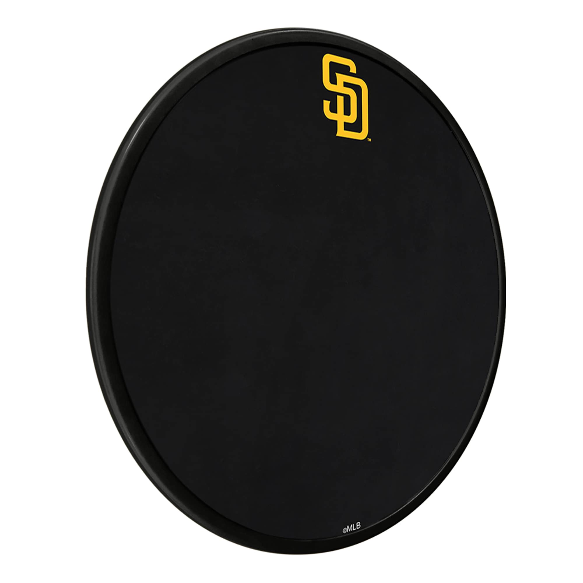Alt View 1. The Fan-Brand - San Diego Padres 17.5" Modern Disc Chalkboard - Multicolor.