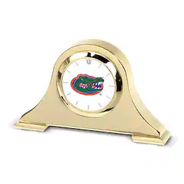 Jardine - Florida Gators Team Napoleon Desk Clock - Gold