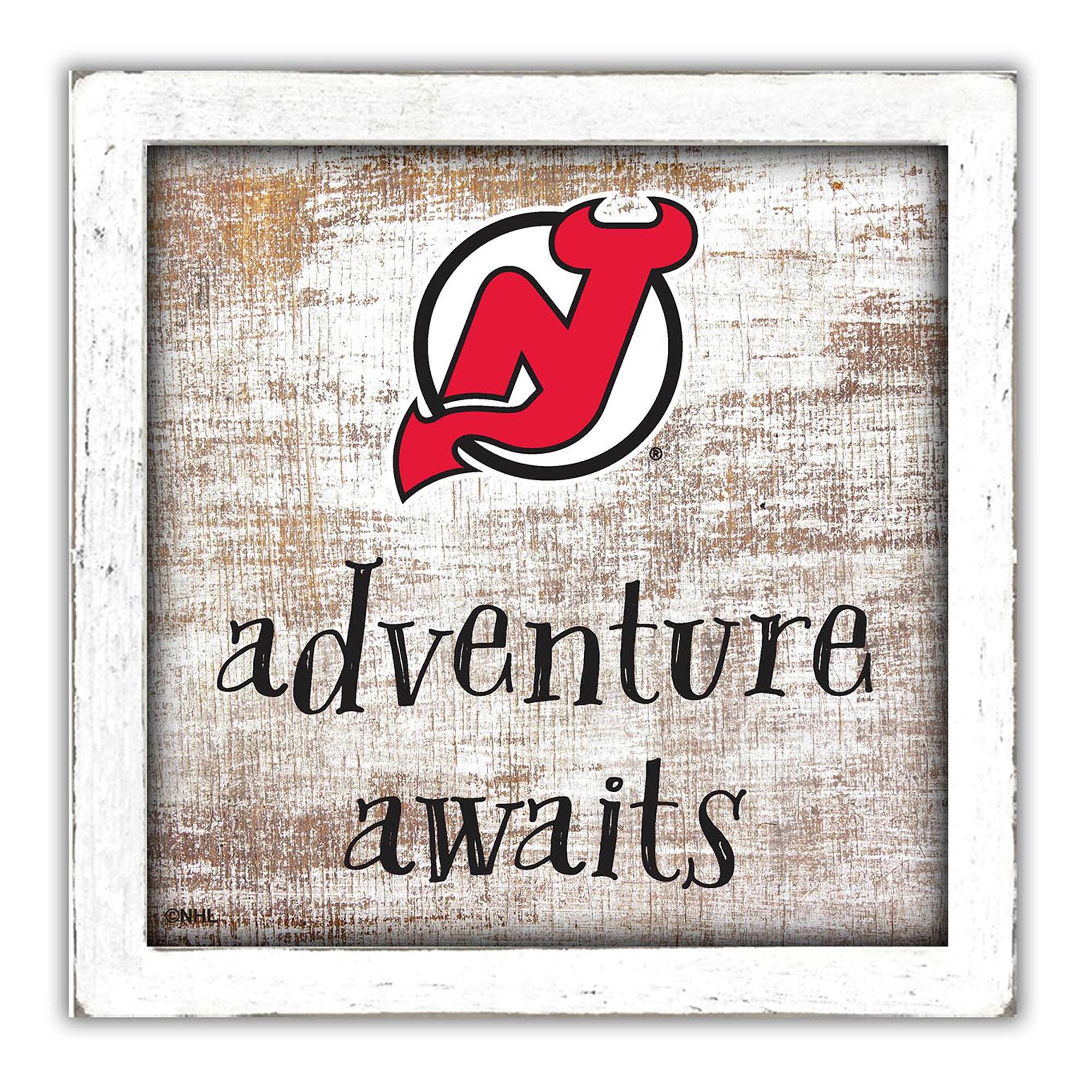 New Jersey Devils 14'' x 13'' Adventure Awaits Money Box