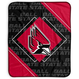 Pegasus - Ball State Cardinals 50" x 60" Diamond Logo Fleece Blanket - Multicolor