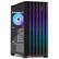 Front. YEYIAN - PHOENIX GLASS Gaming Desktop - INTEL i5 14400F - INTEL ARC B580 - 32GB DDR5 6000MHz RGB - 1TB SSD - Black.