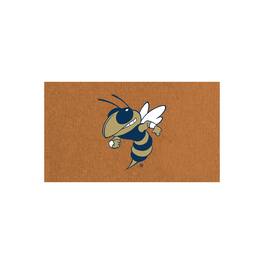 Evergreen Enterprises - Georgia Tech Yellow Jackets 28" x 16" Team Logo Outdoor Coir Mat - Multicolor